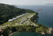 Foto panorâmica do Tebig