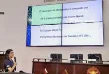 Representante da Secretaria de Saúde apresenta dados