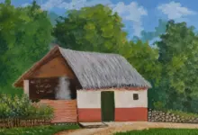 Quadro de um cabana