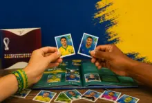 Troca de figurinhas, futebol e muita diversão