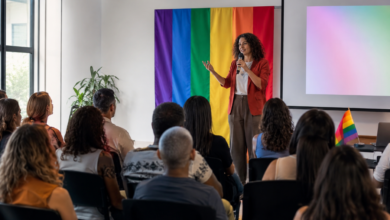 Palestra sobre inclusão, diversidade e oportunidades de negócios